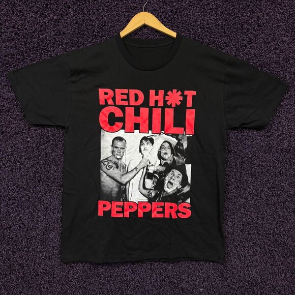 Red Hot Chili Peppers Band Portrait Rock T-shirt size large - Picture 1 of 4